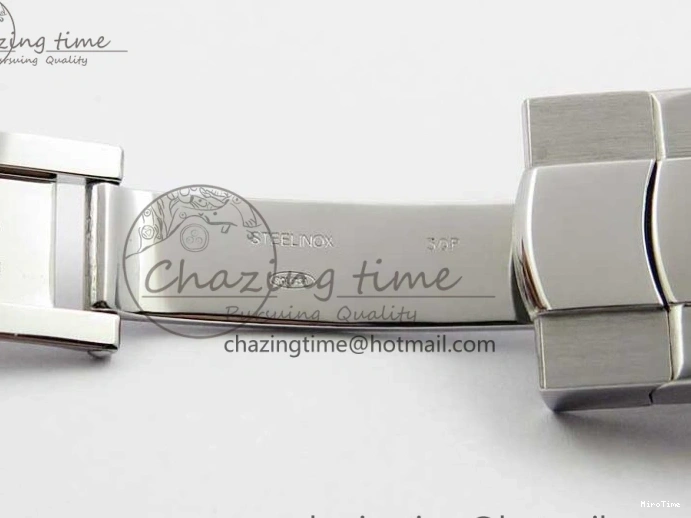 MiroTime 0226 Milgauss 116400 GV Noob 1:1 Green Sapphire Blue Dial on SS Bracelet A Thermal 3124